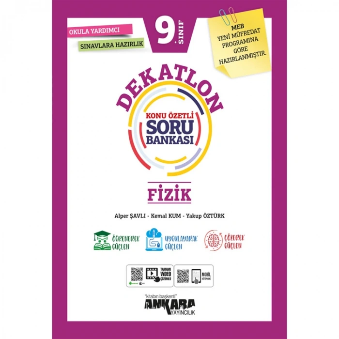 ANKARA 9.SINIF DEKATLON FİZİK SORU BANKASI