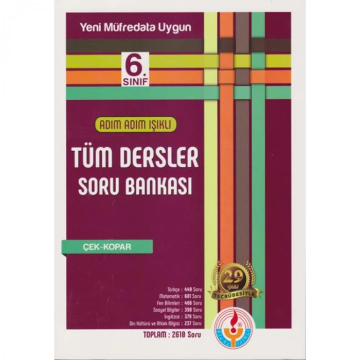 BİLAL IŞIK  6. SINIF ADIM ADIM IŞIKLI TÜM DERSLER SORU BANKASI