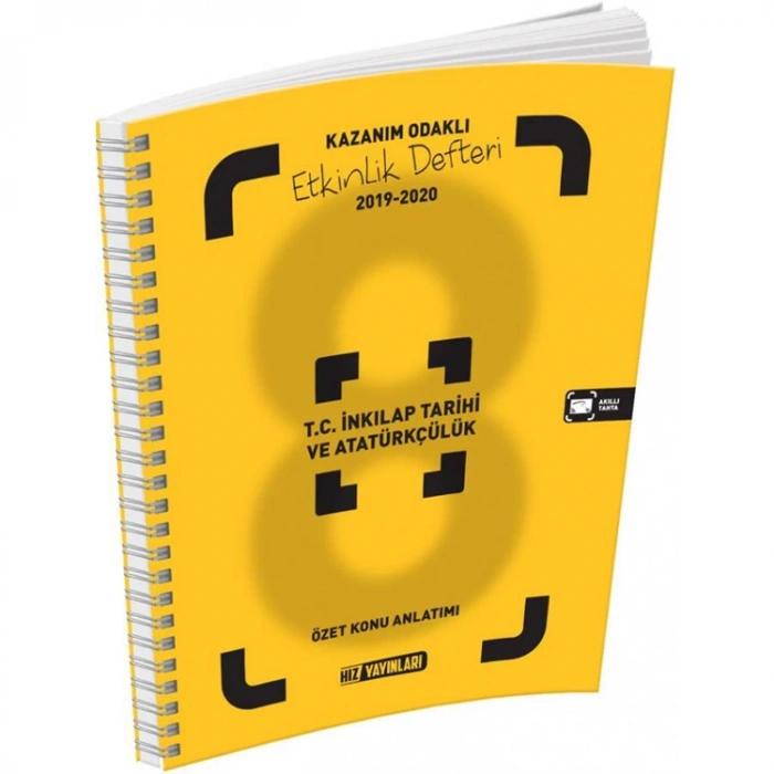 HIZ 8. SINIF T.C İNKİLAP TARİHİ VE ATATÜRKÇÜLÜK KAZANIM ODAKLI ETKİNLİK DEFTERİ