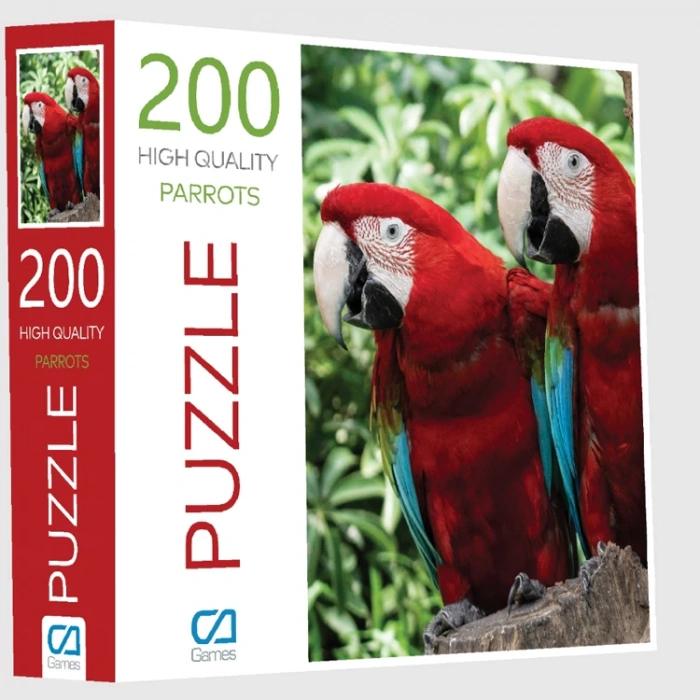 CA GAMES 200-6023 PAPAĞAN 200 PARÇA PUZZLE