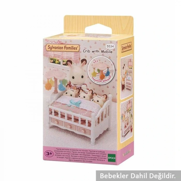 ADORE ESF5534 SYLVANIAN FAMILIES DÖNENCELİ BEŞİK OYUN SETİ