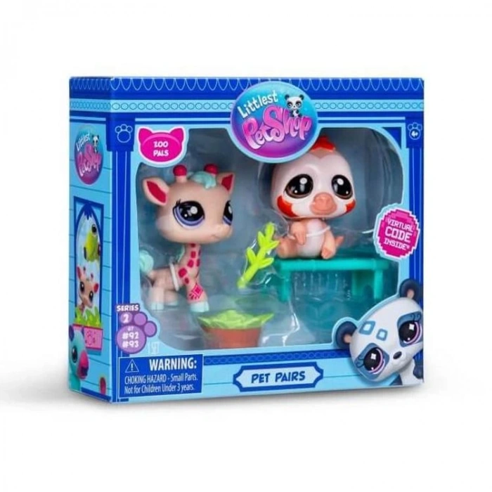 HASBRO 25654ES-586 LITTLES PET SHOP S2 2Lİ PAKET MİNİŞLER
