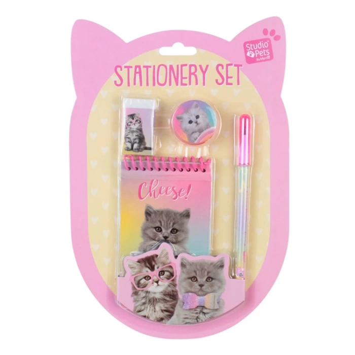 CEM STUDIO PETS PT-06048 KIRTASİYE SETİ 4 PARÇA