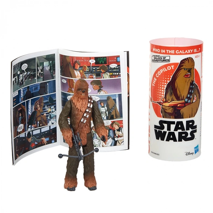 HASBRO E5651-5648 STAR WARS GALAXY OF ADVENTURES FİGÜR CHEWBACCA KUTULU