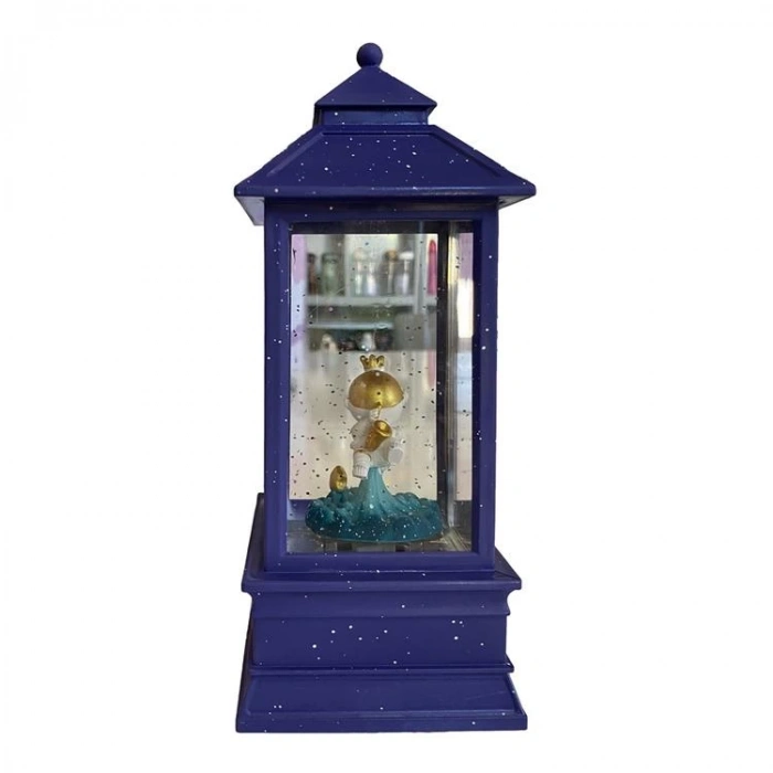 CEREN LLM-HDY0108 ASTRONOT IŞILTILI KAR ATAN SESLİ IŞIKLI FANUS KAR KÜRESİ