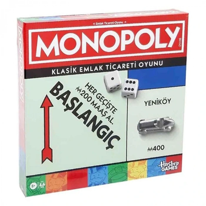 HASBRO INT-G0009 MONOPOLY CLASSIC 6