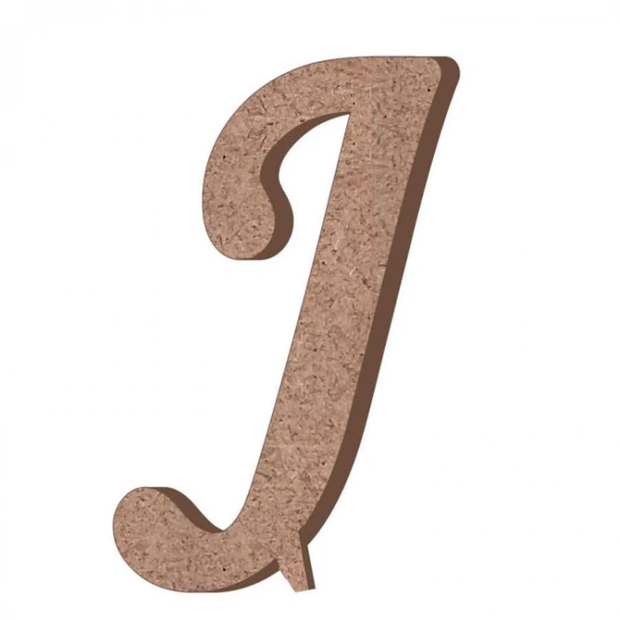 TEKNOPOİNT AHŞAP HR13 18mm.AYAKTA DURAN HARF J