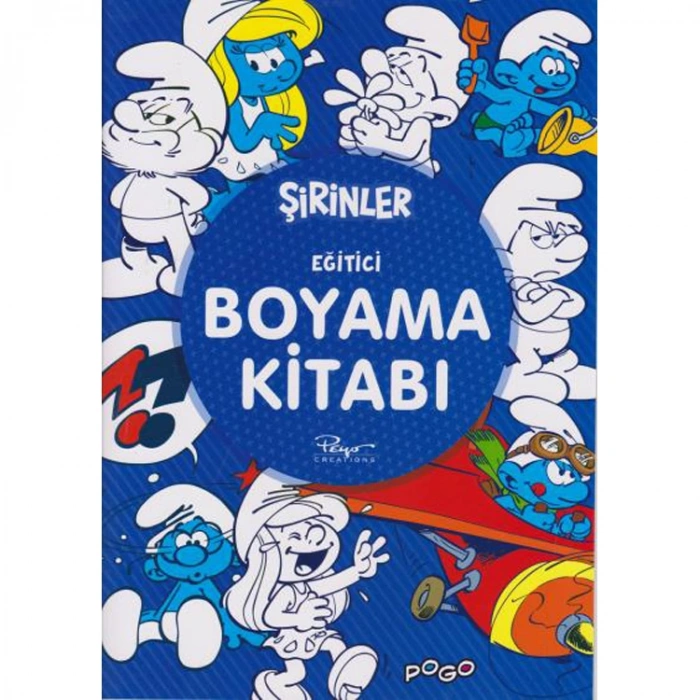 EĞİTİCİ BOYAMA KİTABI: ŞİRİNLER