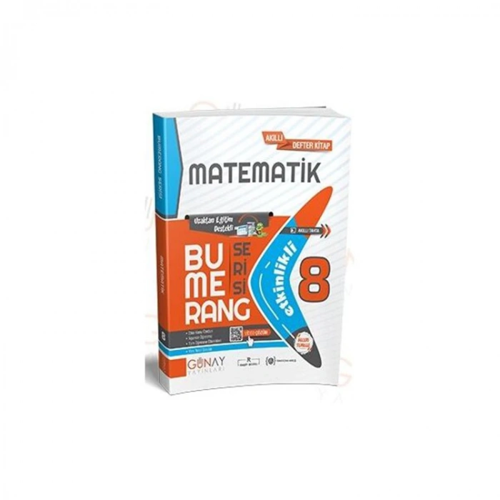 GÜNAY 8. SINIF BUMERANG ETKİNLİKLİ MATEMATİK AKILLI DEFTER