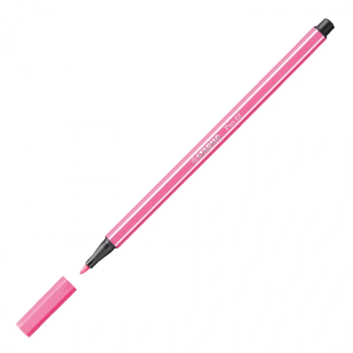 STABILO PEN 68 PEMBE