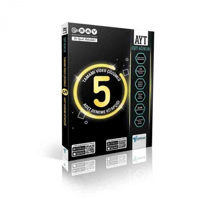 TOPRAK AYT EŞİT AĞIRLIK TAMAMI ÇÖZÜMLÜ 5Lİ DENEME