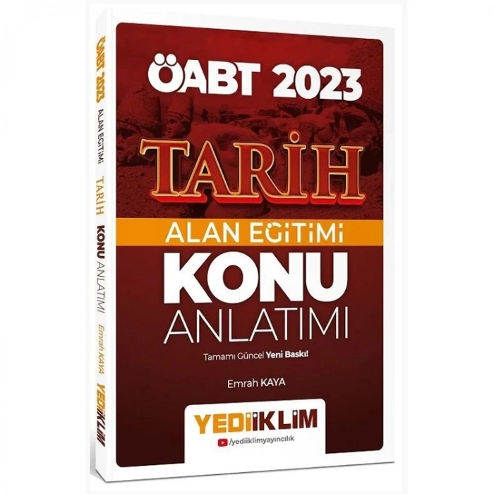 YEDİİKLİM 2023 ÖABT TARİH ALAN EĞİTİMİ KONU ANLATIMI