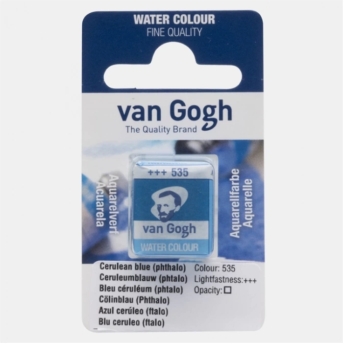 VAN GOGH 20865351 TABLET SULU BOYA YEDEĞİ - CERULEAN BLUE (PHTHALO) 535