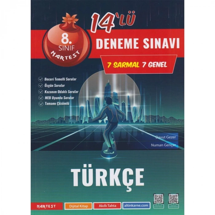 NARTEST 8. SINIF MOD TÜRKÇE 14LÜ DENEME
