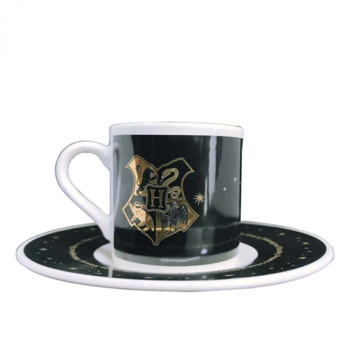 MABBELS TÜRK KAHVESİ FİNCAN SETİ HARRY POTTER HOGWARTS (1 FİNCAN 1 TABAK) KUTULU