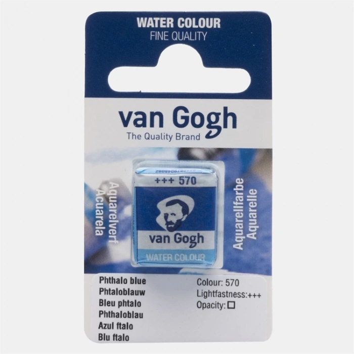 VAN GOGH 20865701 TABLET SULU BOYA YEDEĞİ -  PHTHALO BLUE 570