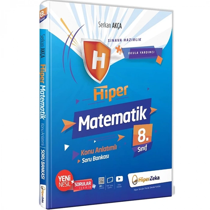HİPER ZEKA 8. SINIF MATEMATİK KONU ANLATIMLI SORU BANKASI