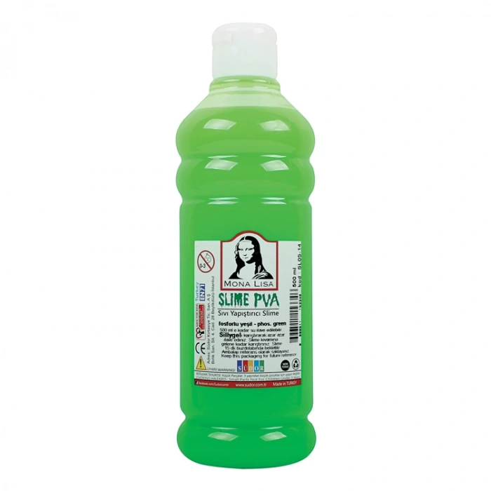 SÜDOR SL05-14 SLIME SIVI YAPIŞTIRICI 500 ML FOSFORLU YEŞİL