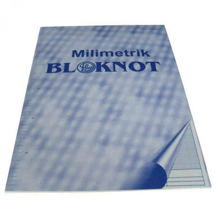 DİLMAN MİLİMETRİK BLOK A4 MAVİ