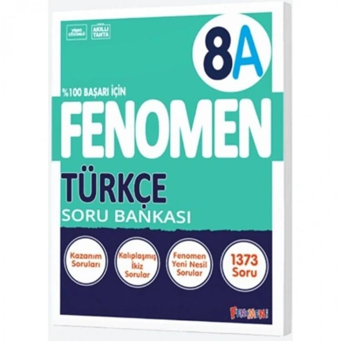 FENOMEN 8. SINIF TÜRKÇE A SORU BANKASI