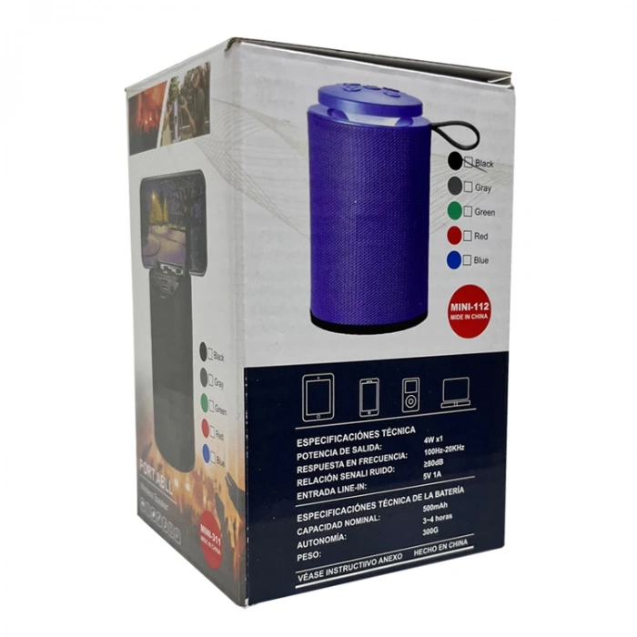 PLATOON PL-4457 4W 500mAh BLUETOOTH SPEAKER