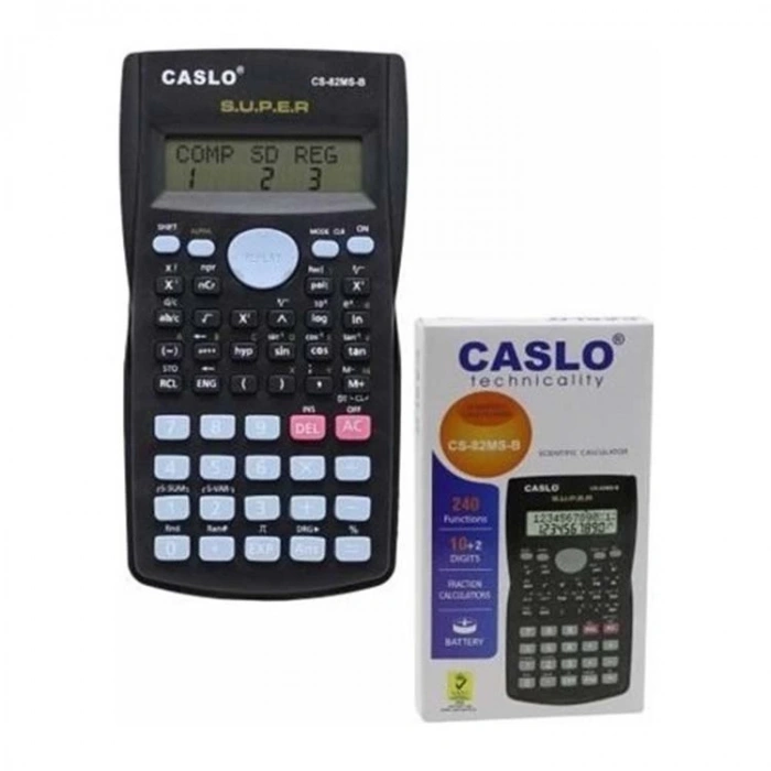 CASLO CS-82MS-B ÇOK FONKSİYONLU HESAP MAKİNESİ