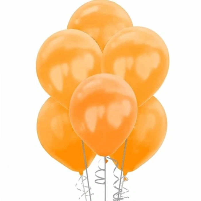 KİKA JOY BASKISIZ TURUNCU BALON 100LÜ 12 İNCH