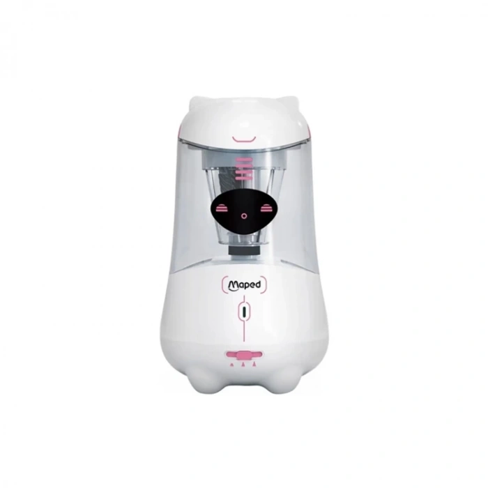 MAPED 026401 FANCY TAM OTOMATİK ELEKTRİKLİ KALEMTRAŞ - PEMBE