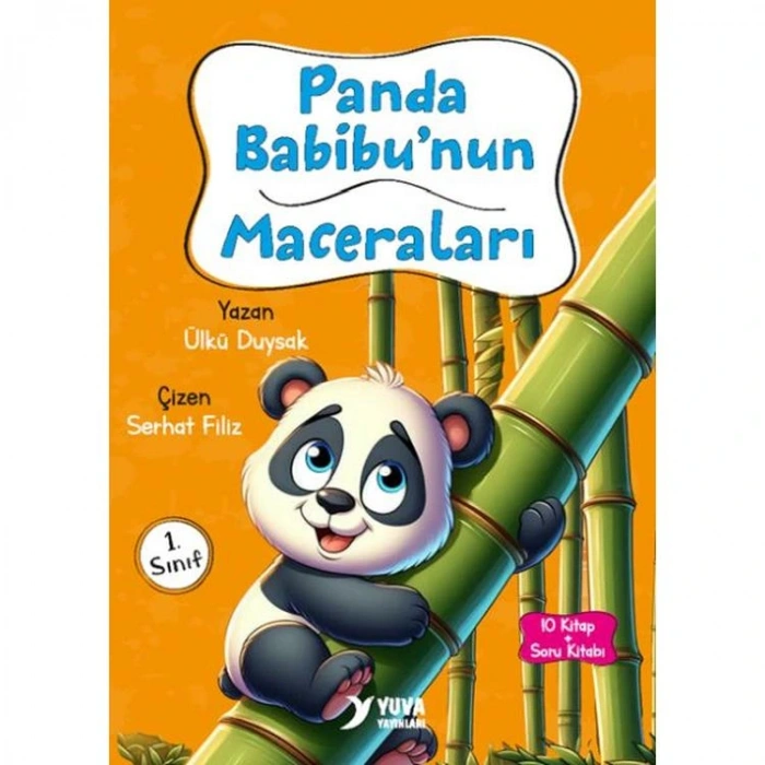 PANDA BABIBUNUN MACERALARI 10 KİTAP SET ( 1. SINIFLAR İÇİN)