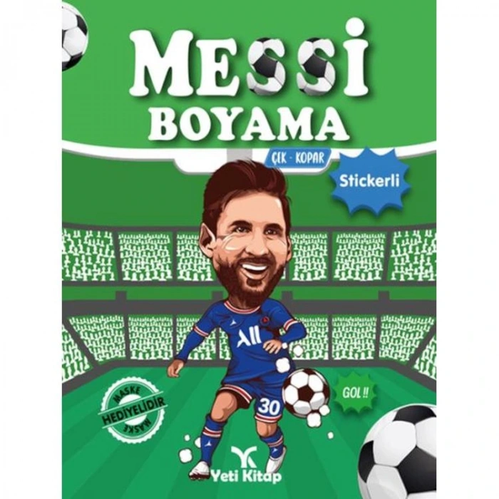 MESSİ BOYAMA KİTABI
