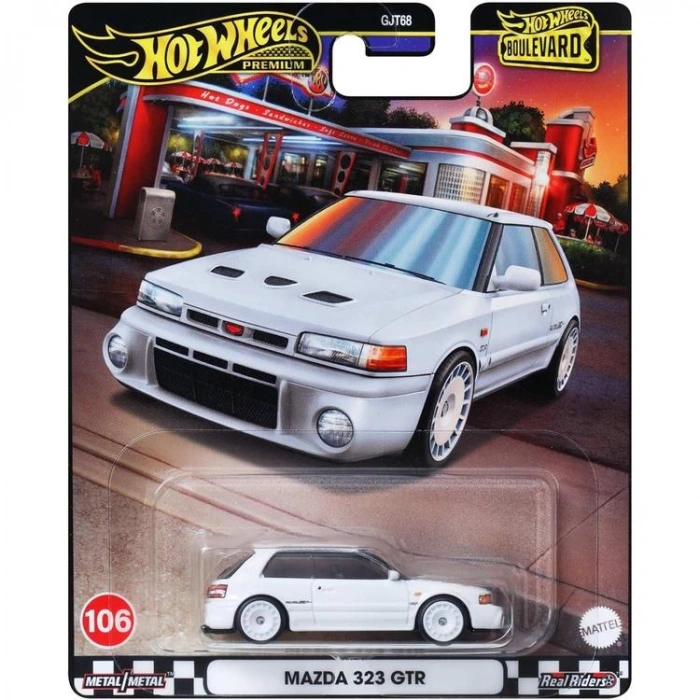 HOT WHEELS PREMIUM GJT68/HRT59 BOULEVARD MAZDA 323 GTR