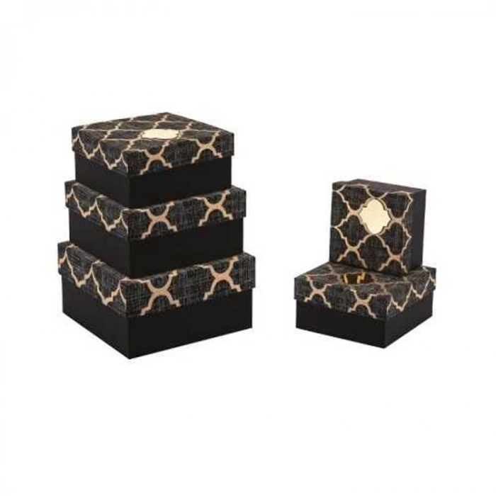 GIPTA SPEC BLACK KARE HEDİYE KUTUSU BX1750 A 120X120X70mm