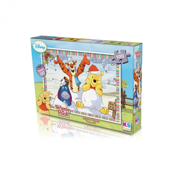 KS GAMES WN714 WINNIE THE POOH YAPBOZ/PUZZLE 100 PARÇA