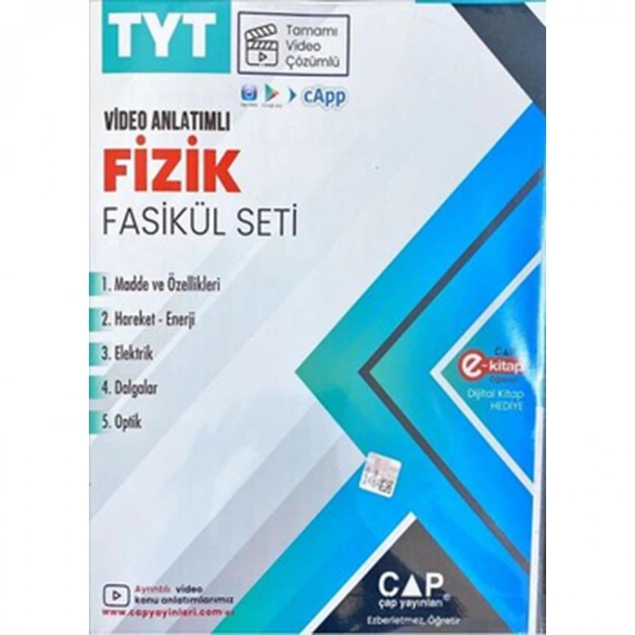 ÇAP YAYINLARI TYT FİZİK SETİ 2023