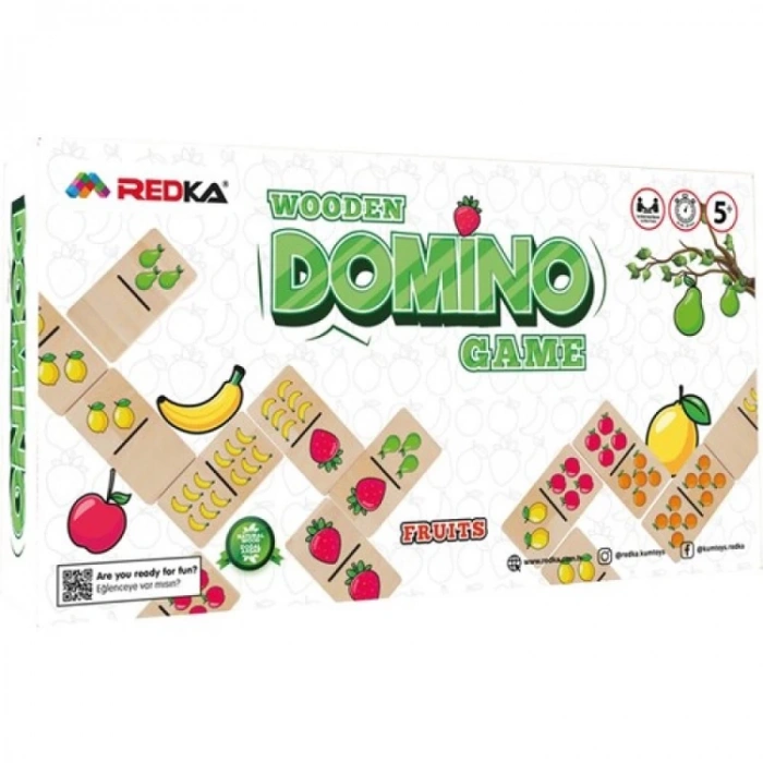 REDKA RD5650 DOMİNO (WOODEN DOMINO FRUITS)
