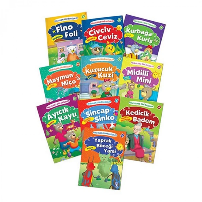 HİKAYELERLE DİNİ DEĞERLER SET (10 KİTAP TAKIM)