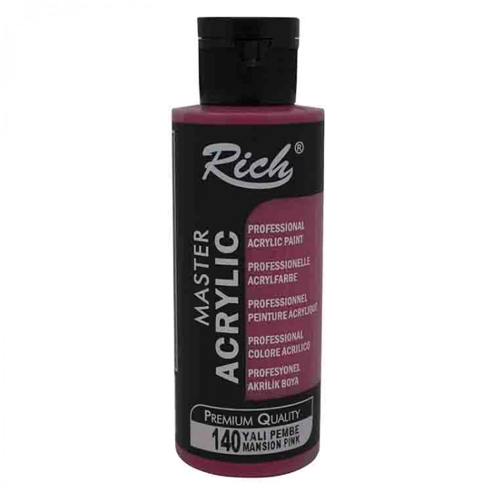 RİCH AKR-120-140 AKRİLİK BOYA 120 CC YALI PEMBE