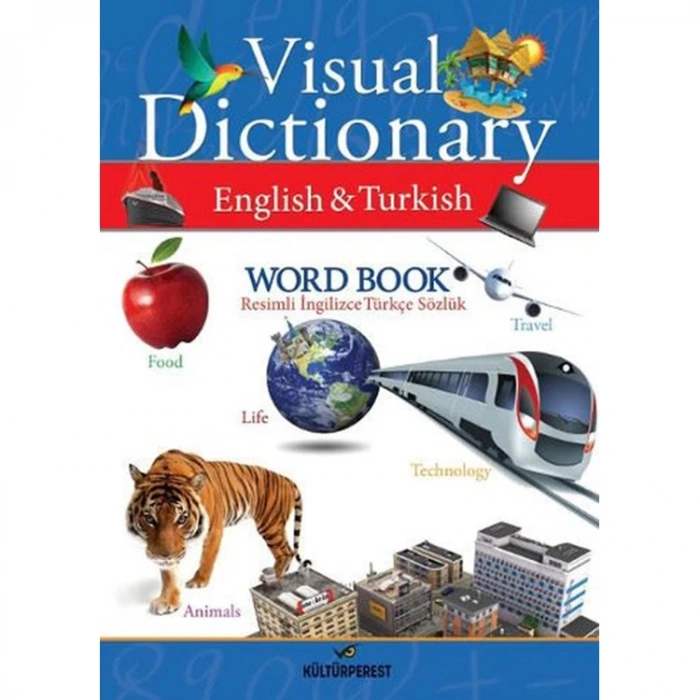 KÜLTÜRPEREST RESİMLİ İNGİLİZCE-TÜRKÇE SÖZLÜK