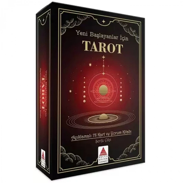 DELTA TAROT YENİ BAŞLAYANLAR İÇİN 78 KART VE YORUM KİTABI