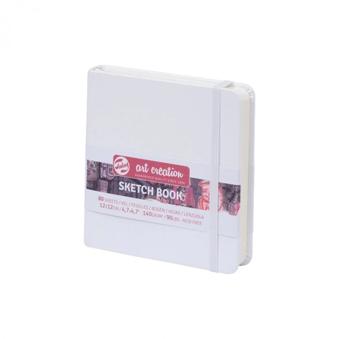 TALENS ART CREATION SKETCHBOOK 12X12 cm 140 gr. 80 YP. ESKİZ DEFTERİ BEYAZ -9314104M