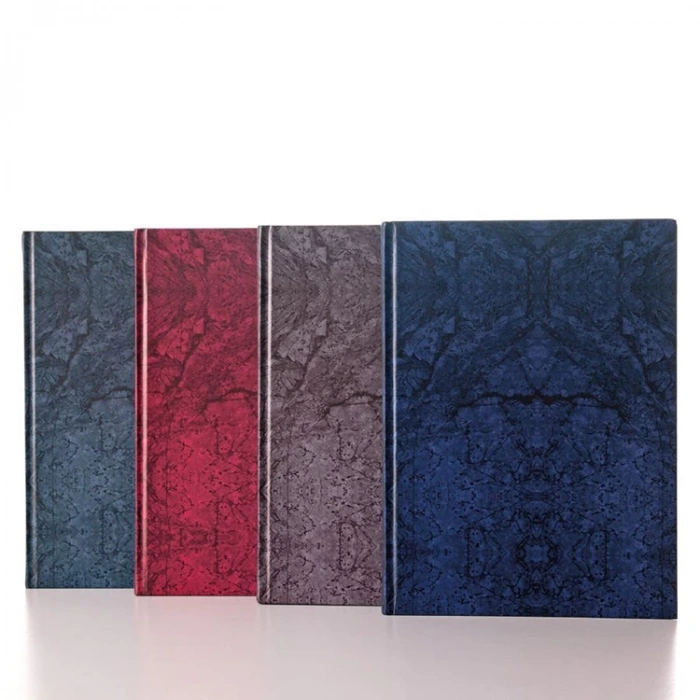 BAYINDIR 20X28 SERT KAPAK EKO NOT DEFTERİ  MERMER DESEN 200 YP.ÇİZGİLİ 200/1 BED0150