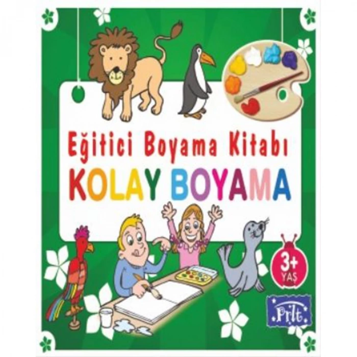 EĞİTİCİ BOYAMA KİTABI: KOLAY BOYAMA