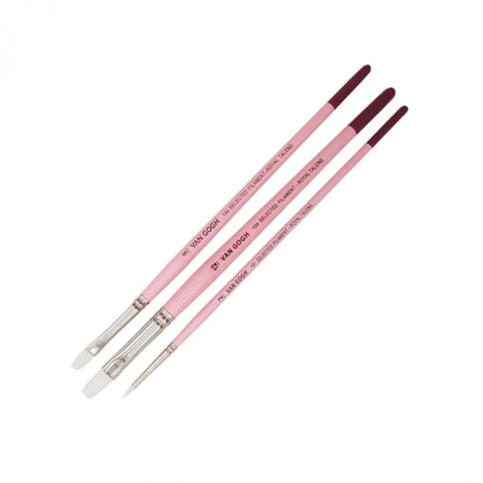 VAN GOGH (PEMBE ) 151/154  (2-8-12) 3lü FIRÇA SETİ