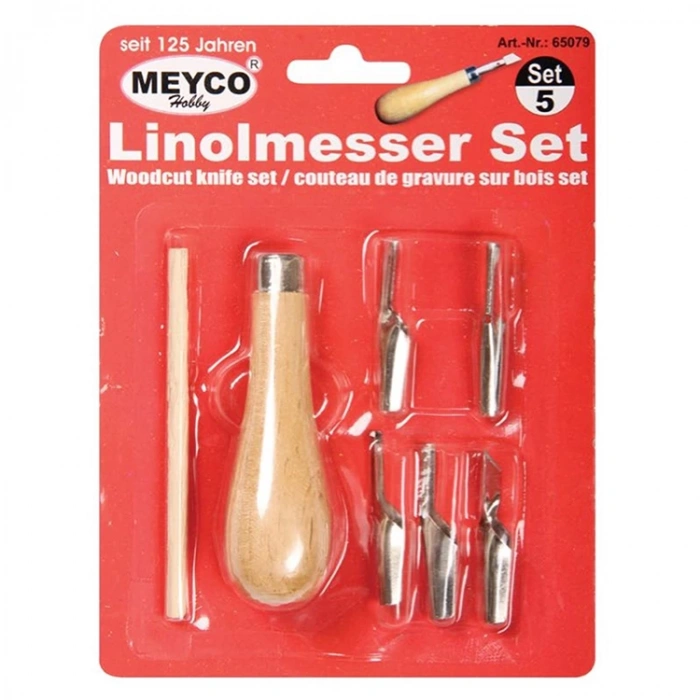 SÜDOR LİNO OYMA SETİ 6LI