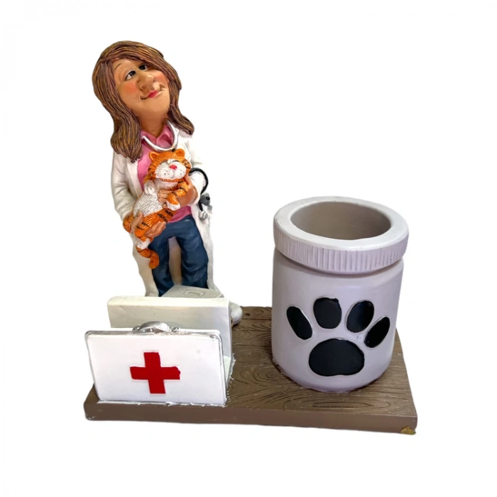 KAKOSAN KADIN VETERİNER MASAÜSTÜ KALEMLİK NO:99762