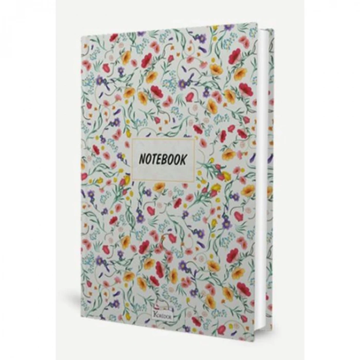 KORİDOR NOTEBOOK 14X20cm BEZ CİLT KAPAKLI ÇİZGİLİ DEFTER - 1