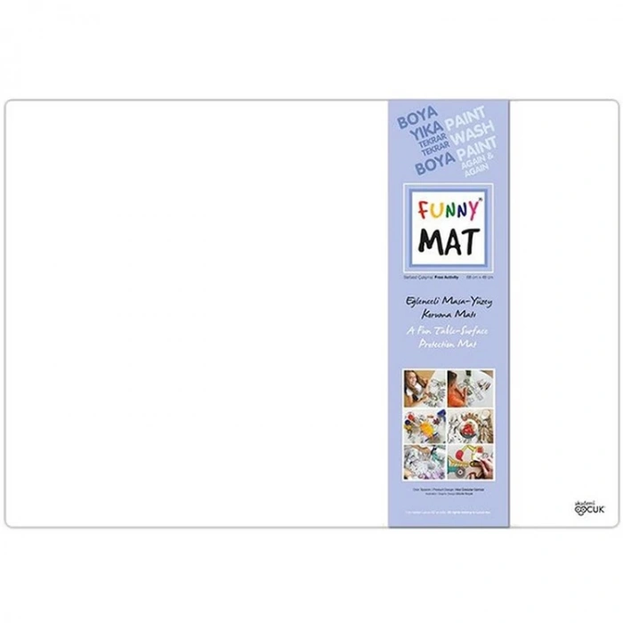 AKADEMİ ÇOCUK - FUNNY MAT - SERBEST ÇALIŞMA 48x33,5cm