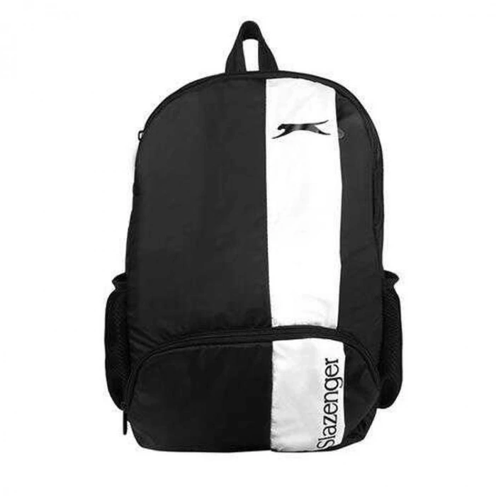 ME SLAZENGER 24016 BLACK PARAŞÜT KUMAŞ İKİ BÖLMELİ SIRT ÇANTASI