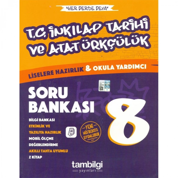 TAMBİLGİ 8.SINIF T.C. İNKILAP TARİHİ VE ATATÜRKÇÜLÜK SORU BANKASI