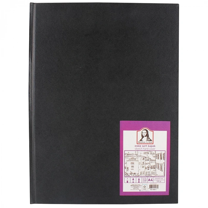 SÜDOR MN06-4 ESKİZ SERT KAPAK DEFTER A4 100 GR 120yp